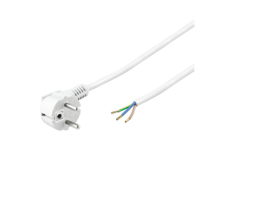 Image of Microconnect Schuko/Open, 5m White
