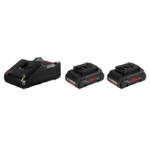 Bosch 1 600 A01 BA3 cordless tool battery / charger Battery & charger set