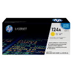 HP Q6002A/124A Toner cartridge yellow, 2K pages/5% for HP Color LaserJet 2600