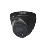 ivsec TURRET IP CAMERA, 8MP, 3.6MM FIXED LENS, 20FPS, POE, IP66, 30M IR, IVS, BLACK NC323XD-BLK