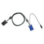 Austin Hughes Electronics Ltd CB-15 KVM cable Black 4.57 m