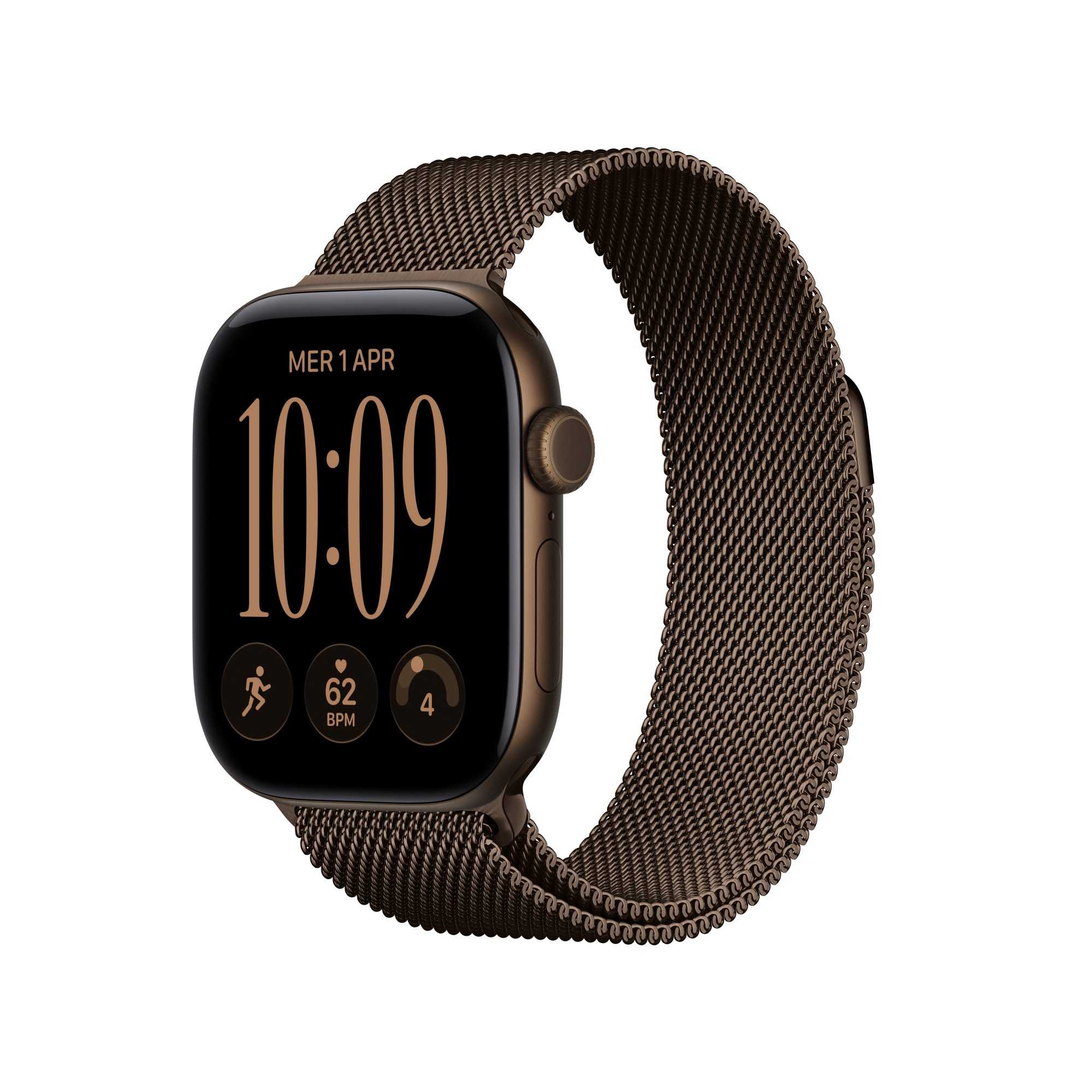Apple Watch Series 12 GPS + Cellular 42mm Dark Bronze Aluminium Case w