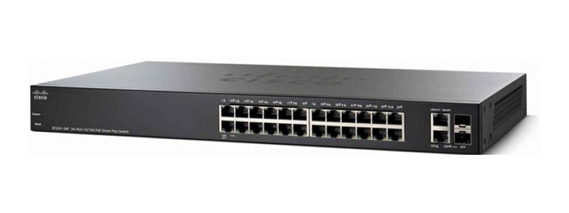 Image of Cisco SG250X-24-K9-EU-RF network switch Managed L2/L3 Gigabit...