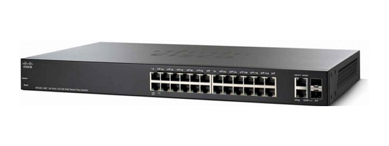 Cisco SG250X-24 Managed L2/L3 Gigabit Ethernet (10/100/1000) 1U Black