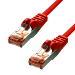 ProXtend CAT6 F/UTP CCA PVC Ethernet Cable Red 3m