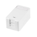 LogiLink Keystone surface mount box 1-port, with shutter