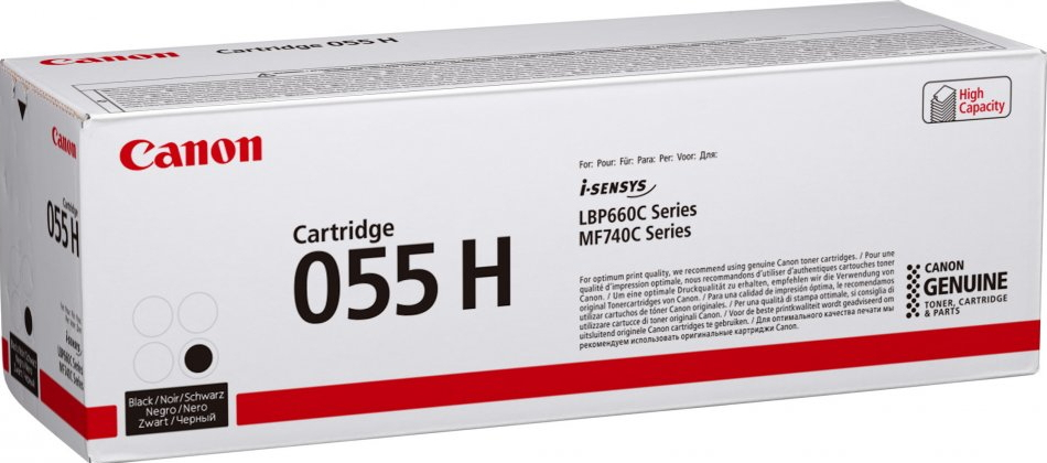 Image of Canon 3020C002/055H Toner cartridge black, 7.6K pages ISO/IEC...