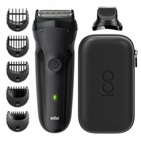 Image of Braun Series 3 Special Max - Foil shaver - Buttons - Black -...