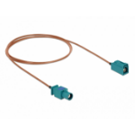DeLOCK Antenna Cable FAKRA Z plug > FAKRA Z jack RG-316 0.5 m