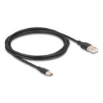 DeLOCK 81227 USB-kabel USB 2.0 2,5 m USB A USB C Zwart
