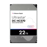 Western Digital Ultrastar DC HC570 internal hard drive 22 TB 7200 RPM 512 MB 3.5" SAS