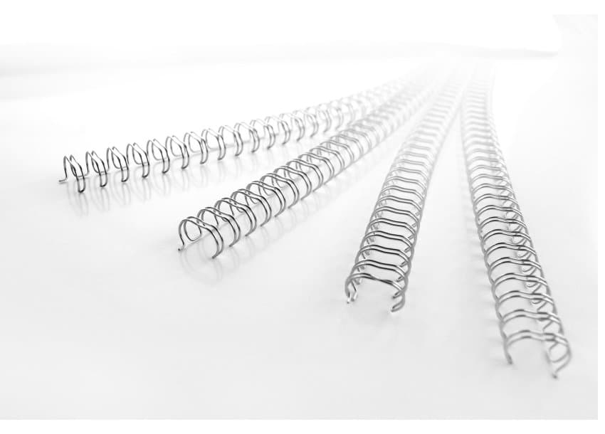 GBC Wire spines 3:1 NO4 6mm A4