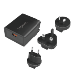 LogiLink USB socket travel adapter for QC 3, 18W