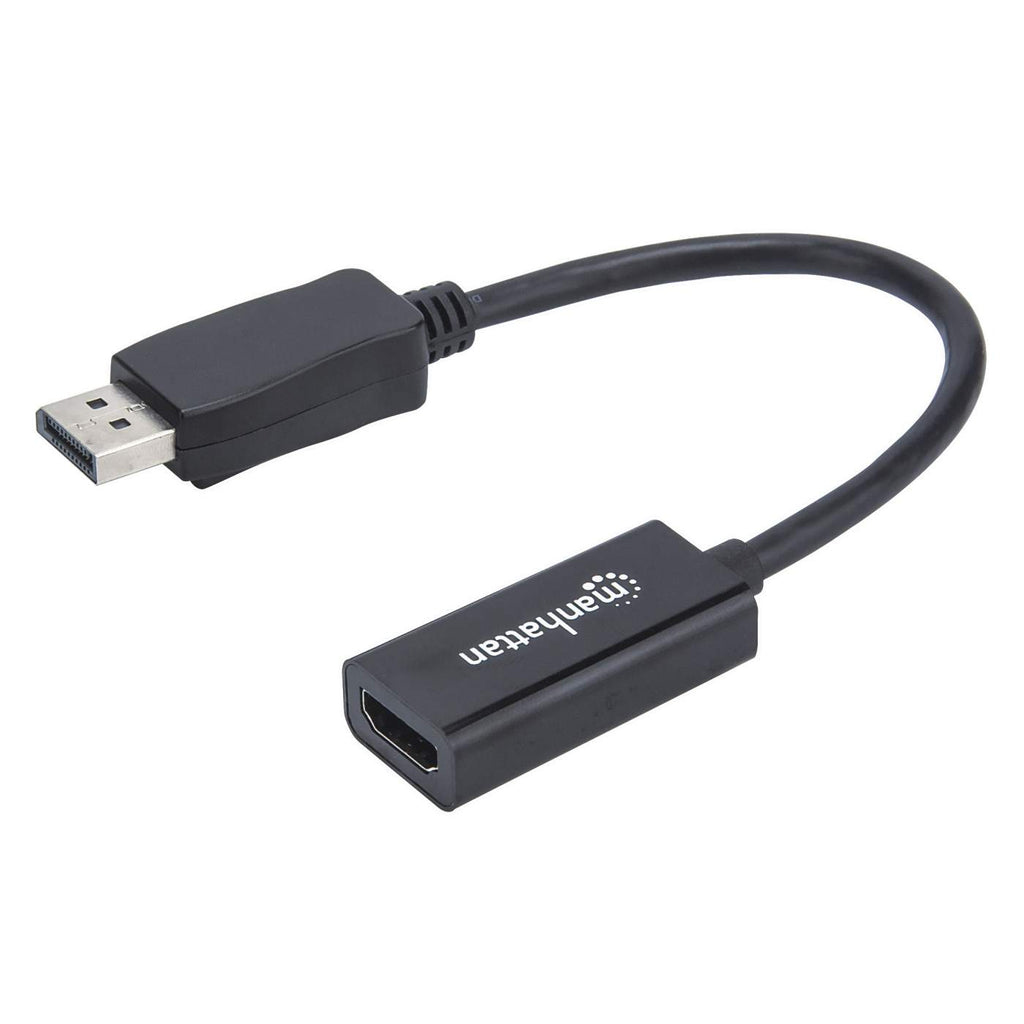 Image of Manhattan DisplayPort 1.1 to HDMI Adapter. 1080p@60Hz. 15cm. Male to F