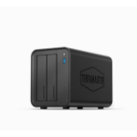 TerraMaster F2-425 NAS/storage server Desktop Intel® Celeron® N5095 4 GB DDR4 0 TB Black