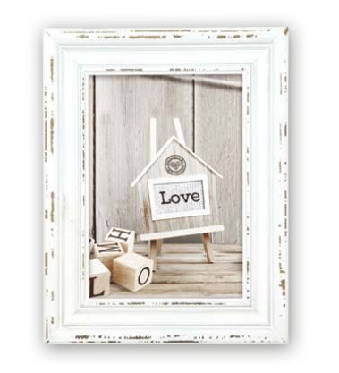 Image of ZEP Rivoli white - Wood - White - Single picture frame - Table -...