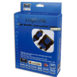 LogiLink CHB3105 video cable adapter 5 m HDMI DVI-D Black, Blue