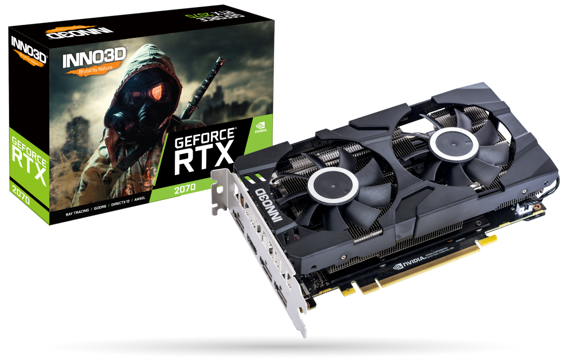 Inno3D N20702-08D6-1710VA23 graphics card NVIDIA GeForce RTX 2070 8 GB