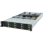 GIGABYTE R284-SF0-AAL1 LGA 4710 Rack (2U) Zwart, Staal