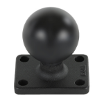 RAM Mounts Ball Base with 1" x 1.5" 4-Hole Pattern