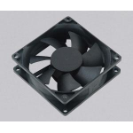 Akasa DFS802512H computer cooling system Computer case Fan 8 cm Black