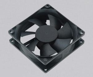 Akasa DFS802512H computer cooling system Computer case Fan 8 cm Black