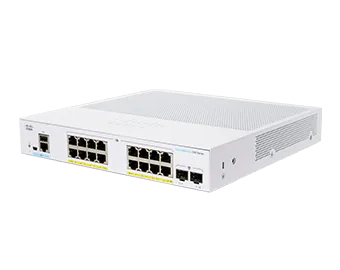 Cisco CBS350-16T-2G-NA 16-Port Gigabit 1U Network Switch