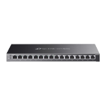TP-Link Omada SG2016P network switch Managed L2/L2+ Gigabit Ethernet (10/100/1000) Power over Ethernet (PoE) Black