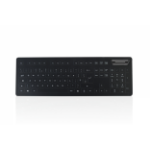 Ceratech Accuratus Accumed 104V2 - USB 105 Key Sealed IP68 Smart Card Reader Medical Keyboard - Black. Supplied Hypertec.