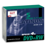 Bestmedia DVD+RW 4.7GB, 5 Pcs. 5 pc(s)