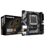 Gigabyte B650I AX Motherboard - Supports AMD AM5 CPUs, 5+2+1 Phases Digital VRM, up to 6400MHz DDR5 (OC), 1xPCIe 4.0 M.2, Wi-Fi 6E, 2.5GbE LAN, USB 3.2 Gen 2