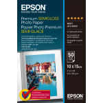 DPSB Epson Premium Semi-Gloss Photo Paper - 10x15cm - 50 Sheets