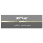 Patriot Memory TXD PCIe M.2 2280 USB 3.2 Gen2 SSD ENCLOSURE Silver