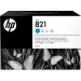 HP 821 Zyan Latex-Druckerpatrone, 400 ml