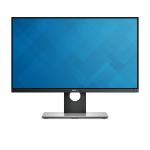 DELL UltraSharp UP2516D computer monitor 63,5 cm (25") 2560 x 1440 Pixels Quad HD LCD Zwart, Zilver