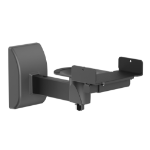 Multibrackets M Universal Speaker Mount Max 15kg Black