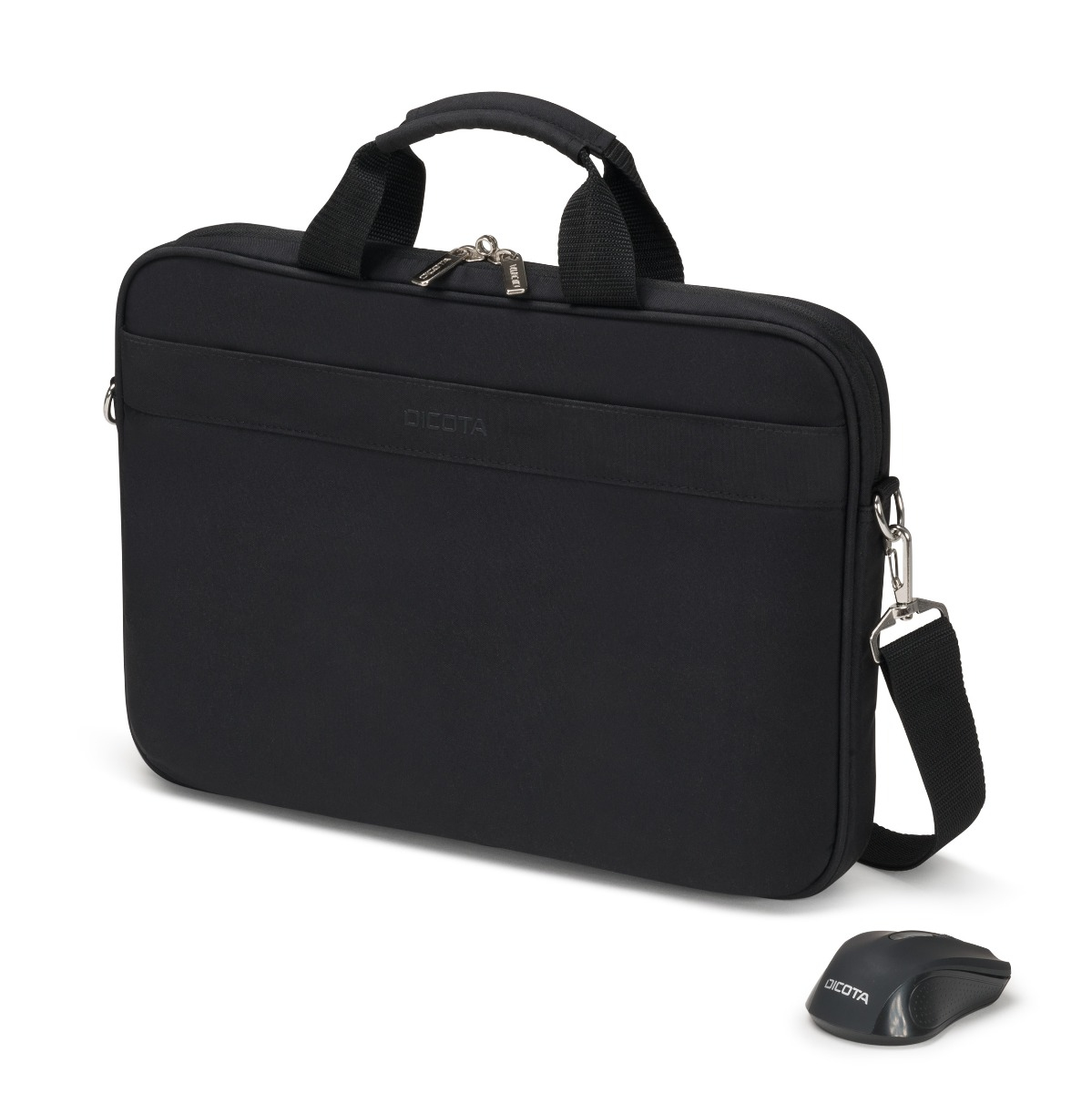Image of DICOTA D31685 notebook case 39.6 cm (15.6") Briefcase Black