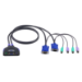 ATEN CS62S KVM switch Black