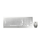 CHERRY DW 8000 Wireless Keyboard & Mouse Set, Silver/White, USB (QWERTY - UK)