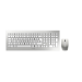 CHERRY DW 8000 Wireless Keyboard & Mouse Set, Silver/White, USB (QWERTY - UK)