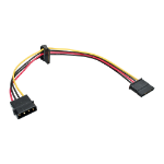 InLine Internal Power Cable 1x 4pin Molex / 2x SATA Power 0.30m