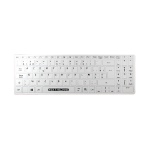 Man & Machine Its Cool Flat toetsenbord Universeel USB AZERTY Belgisch Wit