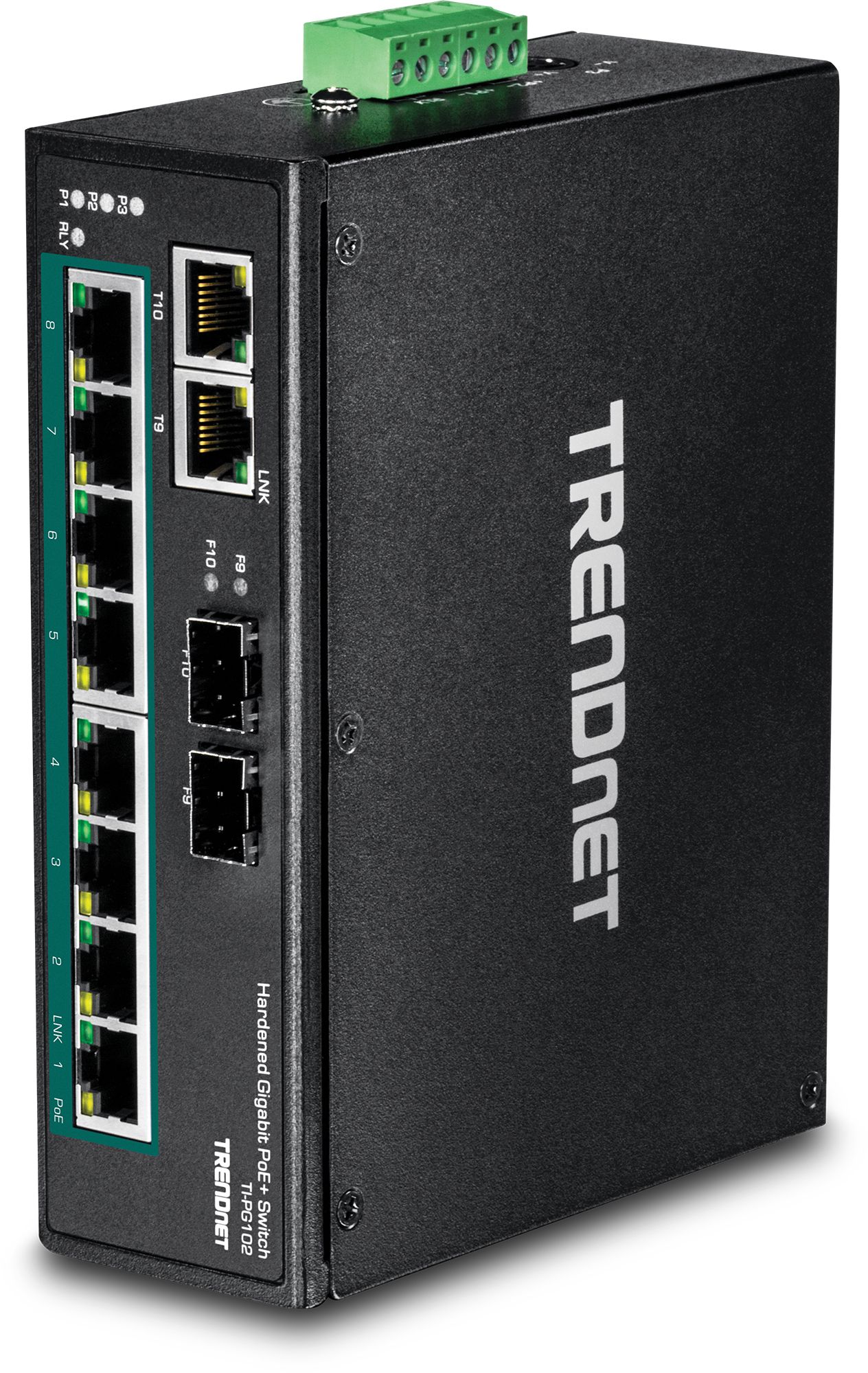 Photos - Switch TRENDnet TI-PG102 network  Unmanaged Gigabit Ethernet (10/100/10 
