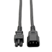 Tripp Lite P014-06N power cable Black 5.91" (0.15 m) C14 coupler C5 coupler