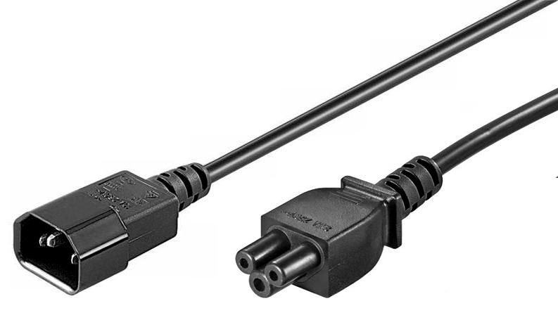 MicroConnect PE080610 Power Cord C5 - C14 1m - Image 3