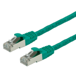 VALUE S/FTP Patch Cord Cat.6, halogen-free, green, 7m