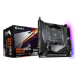 GIGABYTE B550I AORUS PRO AX Motherboard - AMD Ryzen 5000 CPUs, 8 Phases VRM, up to 5300MHz DDR4, 1xPCIe 4.0 + 1xPCIe 3.0 M.2, Wi-Fi 6E, 2.5GbE LAN, USB 3.2 Gen 2