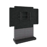 Middle Atlantic Products DS-1-FS-XL-BK monitor mount / stand 190.5 cm (75") Black Floor