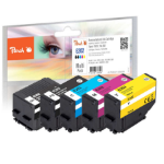 Peach PI200-674 ink cartridge 5 pc(s) Compatible Standard Yield Black, Cyan, Magenta, Yellow