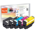 Peach PI200-674 ink cartridge 5 pc(s) Compatible Standard Yield Black, Cyan, Magenta, Yellow
